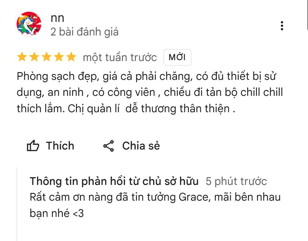 Phản hồi thực tế từ khách hàng 5